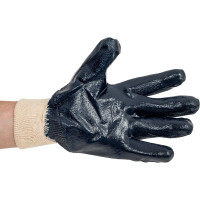 Трикотажные перчатки с нитриловым 3-х слойным полным покрытием ARCTICUS р. 11 4420-113