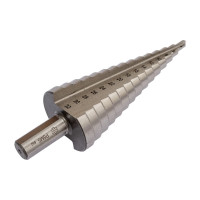 Сверло ступенчатое 4-32 мм, 15 ступеней Волжский Инструмент 5016006