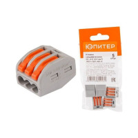 Клемма ЮПИТЕР СК-413 2,5 мм2 50 штук JP7201-02