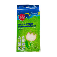 Виниловые перчатки ANTELLA 10 шт., р. L 21169