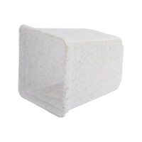 Горшок для рассады Ангора 0.25 л, 7x7х8 см, квадратный, белый А5500бл