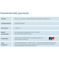 ВД краска Profilux PL- 13L латексная моющаяся супербелая база 1, 1,4 кг Н0000004180