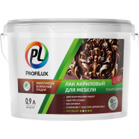 Лак акриловый для мебели Profilux тик 0,9 л МП00-005508