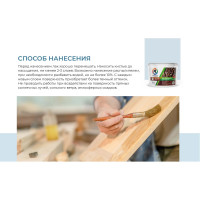 Лак акриловый для мебели Profilux тик 0,9 л МП00-005508