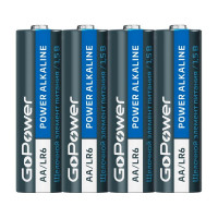 Батарейка GoPower LR6 AA пальчиковые Alkaline 1.5V 20 штук 00-00017748