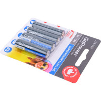 Батарейка GoPower LR6 AA BL4 Alkaline 1.5V 00-00015601