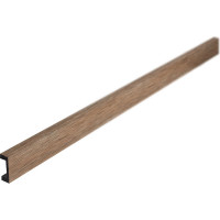 Рейка интерьерная ударопрочная влагостойкая Decor-Dizayn вишня 40x15x3000 мм 618-83SH