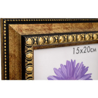 Пластиковая рамка ООО Изометрика Charlotta 15x20 см антик 0024-6-0508