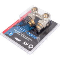 Узел нижнего подключения радиаторов AV Engineering 3/4, вентильный AVE289002