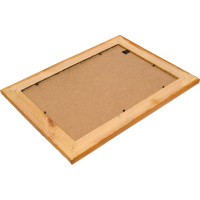 Деревянная рамка ООО Изометрика Polina 21x30 см коричневая 0016-8-0010