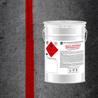 Дорожная акриловая эмаль ЗАГОРСКИЙ ЛАКОКРАСОЧНЫЙ ЗАВОД АК-511 Красная 5 кг ZLK06502