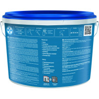 ВД краска латексная Profilux PL- 10L интерьерная влагостойкая супербелая 40 кг Н0000001064