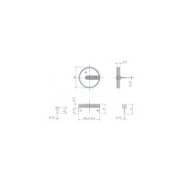 Элемент питания ROBITON 25шт. PROFI CR2032-HA6.2/20.5 3.0В с выводами под пайку 14664