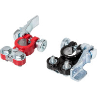 Клеммы АКБ StartVOLT в комплекте цинк с покрытием, прижимная планка SBT 021