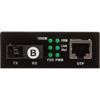 Медиаконвертер Netlink GE-920B20SC (Tx-1550nm, Rx-1310nm) 10/100/1000 Mb УТ000004763