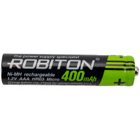 Аккумулятор ROBITON 2шт. SOLAR 400MHAAA-2 14580