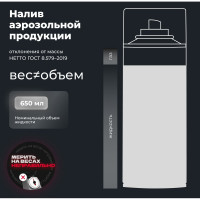 Размораживатель стекол BiBiCare Антилед 650 мл 4037