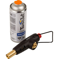 Горелка с пьезоподжигом и с газовым картриджем Turbojet TJ933-PB