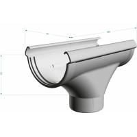 Воронка DOCKE LUX графит PVLV-1086