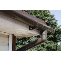 Водосточный желоб DOCKE Dcke LUX графит PVLZ-1086