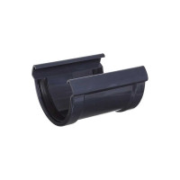 Соединитель желобов DOCKE LUX графит PVLS-1086