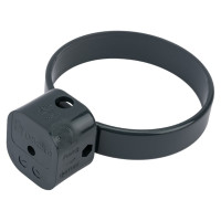 Универсальный хомут DOCKE LUX графит PVLH-1086