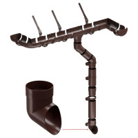 Наконечник DOCKE STANDARD (80 мм; серый 7024) PVTM-1045