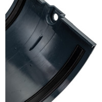 Соединитель желобов DOCKE STANDARD (120 мм; серый 7024) PVTE-1045