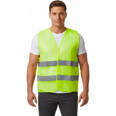 Сигнальный светоотражающий жилет Partex Эконом лимонный, размер 3XL, НФ-00002444
