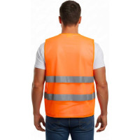 Сигнальный светоотражающий жилет Partex Эконом оранжевый, размер 3XL, НФ-00002443