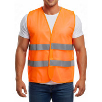 Сигнальный светоотражающий жилет Partex Эконом оранжевый, размер 3XL, НФ-00002443