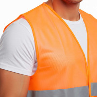 Сигнальный светоотражающий жилет Partex Эконом оранжевый, размер 3XL, НФ-00002443
