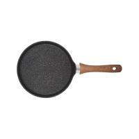 Блинная сковорода Kukmara Granit Ultra Blue 240 мм с ручкой, антипригарное покрытие сбгг240а