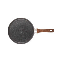 Блинная сковорода Kukmara Granit Ultra Blue 240 мм с ручкой, антипригарное покрытие сбгг240а