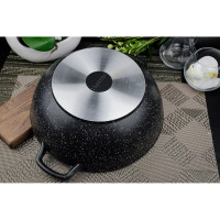 Казан Горница Гранит 280/100 мм, 4 л, с крышкой ТБ11196