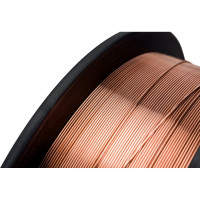 Проволока сварочная ER 70S-6 0.8 мм, омедненная, 5 кг SOLARIS WM-ER70S6-08050