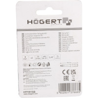 Биты ударные PZ1, 50 мм, сталь S2, 2 шт HOEGERT TECHNIK HT1S156