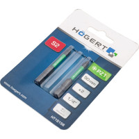 Биты ударные PZ1, 50 мм, сталь S2, 2 шт HOEGERT TECHNIK HT1S156