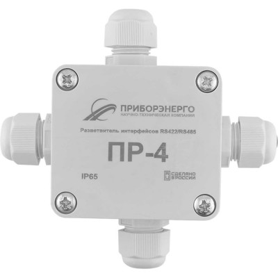 Разветвитель интерфейса НТК Приборэнергоrs 422/485 ПР-4 IP65 исполнение 1  0210550010330