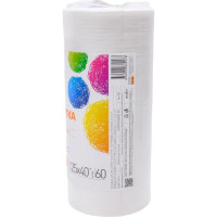 Сухая салфетка из вискозы Fun Clean универсальная, 25х40 см, 60 шт. в рулоне 6760