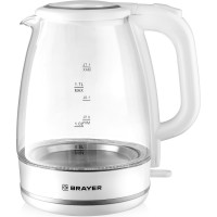 Электрический чайник BRAYER 2200 Вт, 1.7 л BR1030WH