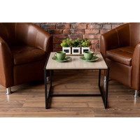 Журнальный столик ТИТАН МЕТА Систа, ясень шимо светлый 4670026244090