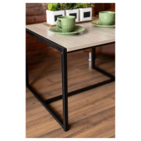 Журнальный столик ТИТАН МЕТА Систа, ясень шимо светлый 4670026244090