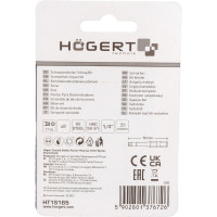 Биты ударные Т10, 50 мм, сталь S2, 2 шт HOEGERT TECHNIK HT1S165