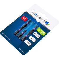 Биты ударные HEX 3, 25 мм, сталь S2, 5 шт HOEGERT TECHNIK HT1S145