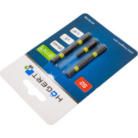 Биты ударные TORX 27, 25 мм, сталь S2, 5 шт HOEGERT TECHNIK HT1S139