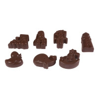 Силиконовая форма для конфет S-Chief 30x174x2 см ассорти - 15 ячеек 405849