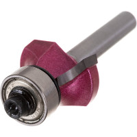 Фреза радиусная кромочная (нижний подшипник) Z=2, R=4.76 мм, 22.22x9.5x56 мм, S=6 мм PROCUT 301625P