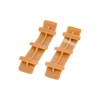 Соединитель для плинтуса IDEAL Классик 55 мм, 201 дуб К-П55-С-Ф2 201 дуб