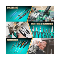 Универсальный набор инструментов для электроники Pro'sKit PK-1700NB (аналог 1PK-1700NB) С00040170